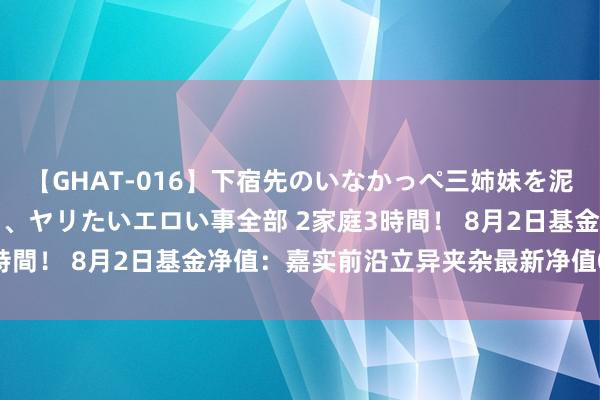 【GHAT-016】下宿先のいなかっぺ三姉妹を泥酔＆淫媚オイルでキメて、ヤリたいエロい事全部 2家庭3時間！ 8月2日基金净值：嘉实前沿立异夹杂最新净值0.7131